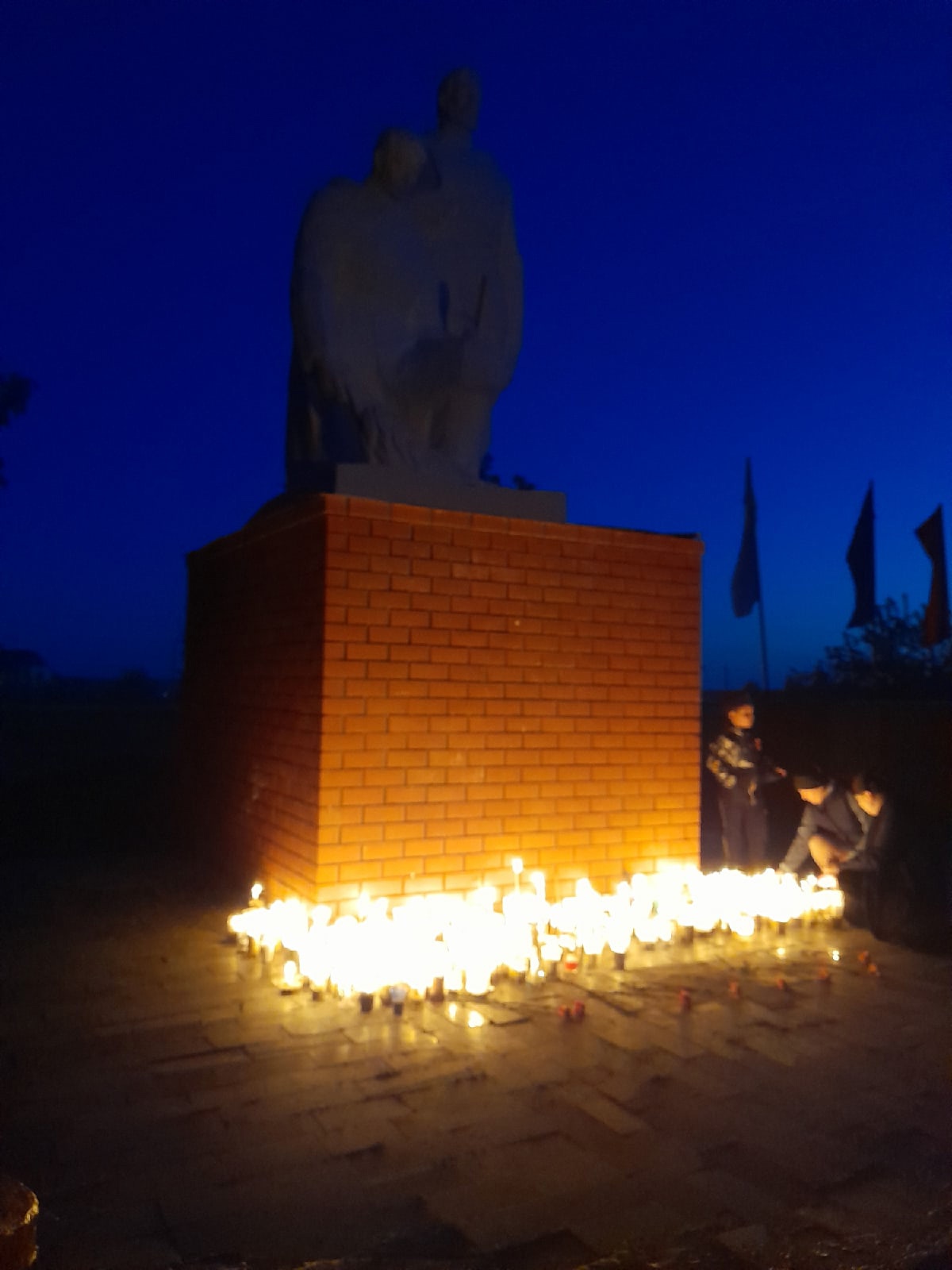 Общенациональная акция &amp;quot;Свеча памяти&amp;quot;.