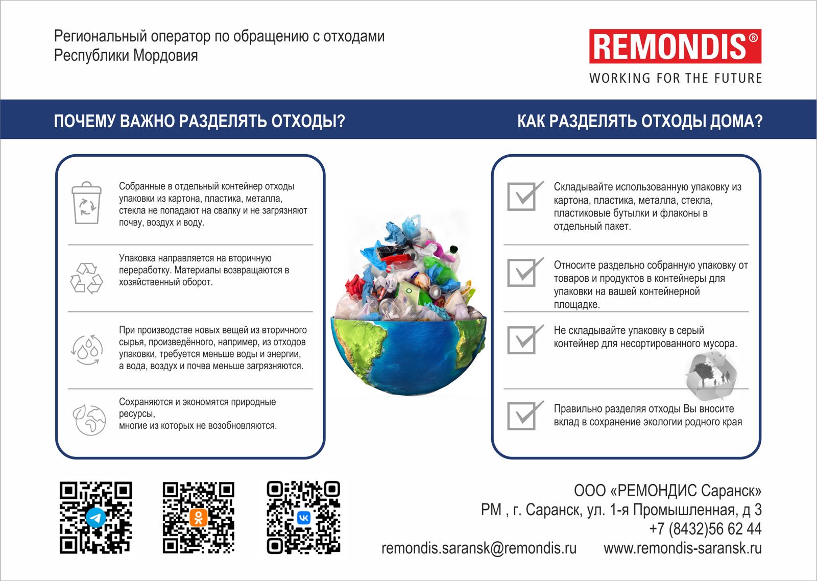 Зачем разделять отходы?.